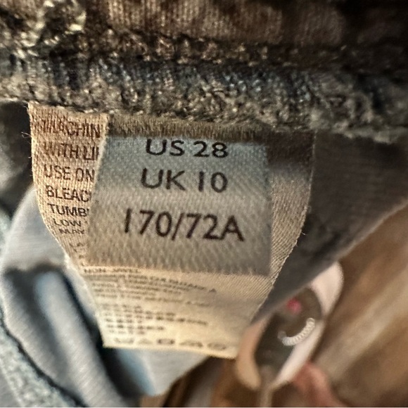 *Free People* We The‎ Free Women's Corduroy Pants Blue Size 28 - Picture 7 of 7